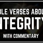 bible verses about integrity