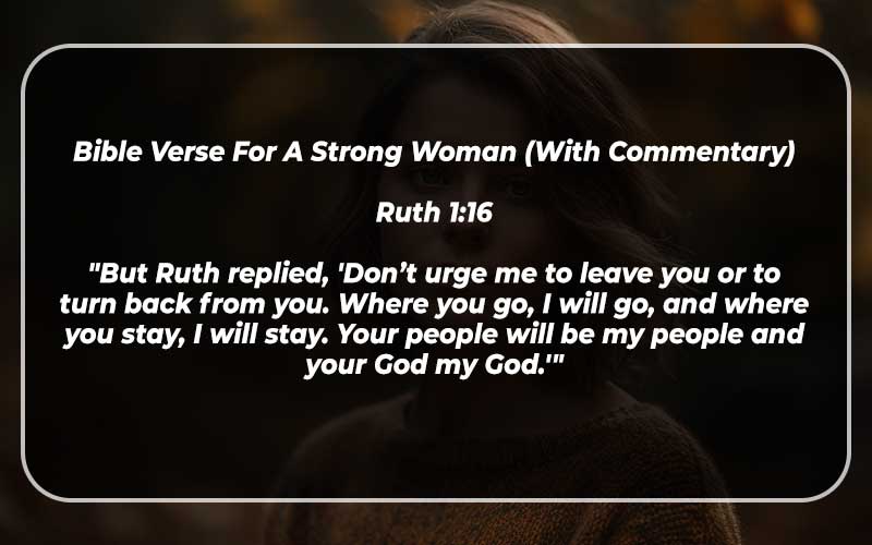 Bible Verse For A Strong Woman