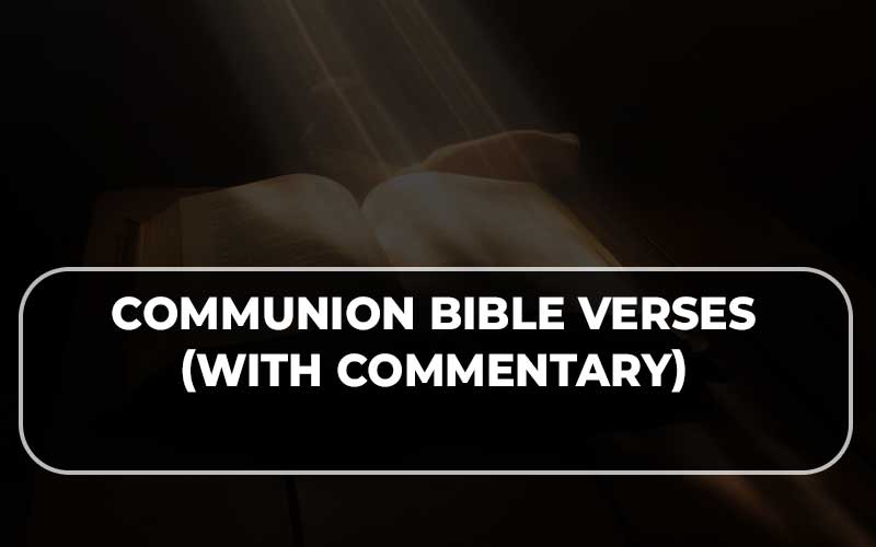 Communion Bible Verses