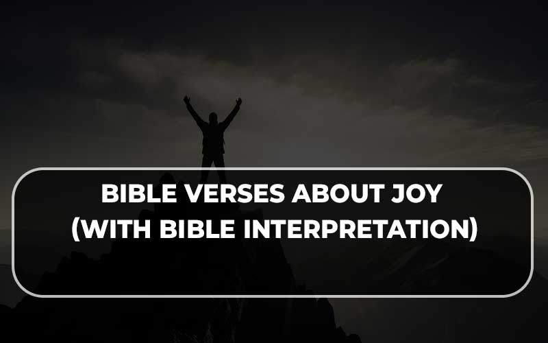 Bible verses about joy