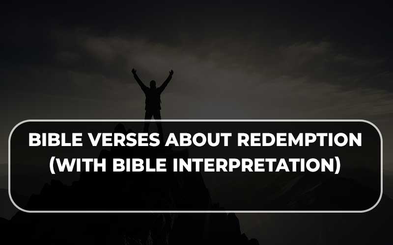 Bible verses about redemption