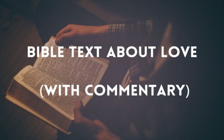 bible text about love