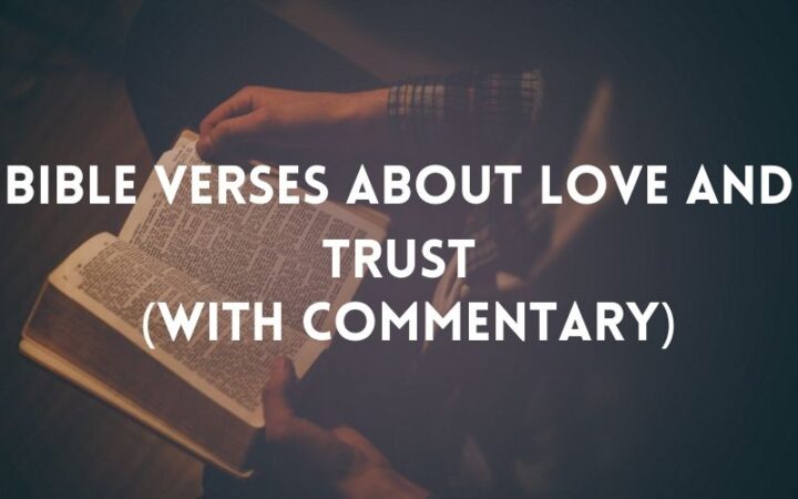 bible verses about love and trust