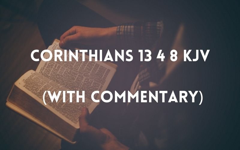 corinthians 13 4 8 kjv