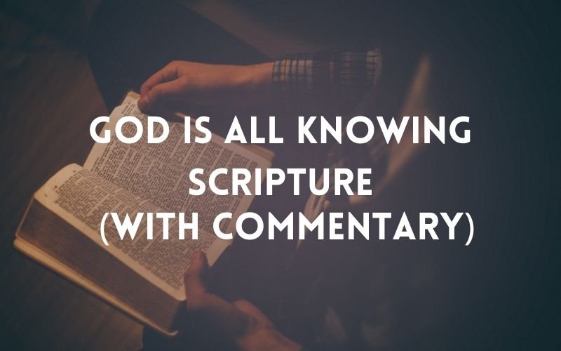 god is all knowing scripture