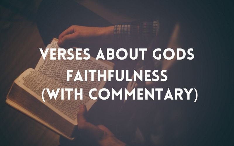verses about gods faithfulness